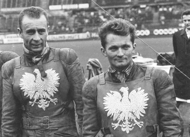Z Henrykiem Żyto (z prawej) podczas finału kontynentalnego IMS w Wiedniu w 1963 roku