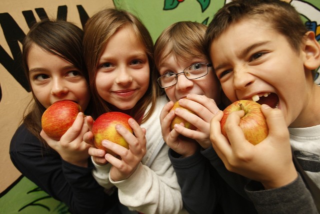 Nawyk jedzenia owoców i warzyw najlepiej wyrobić u dzieci w wieku 6–9 lat, bo nie są jeszcze przyzwyczajone do batoników i czipsów.