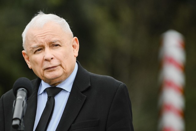 Jarosław Kaczyński mówi o konieczności wzmocnienia granicy z Białorusią. "Stała się tak niebezpieczna, że zabezpieczenia są konieczne"