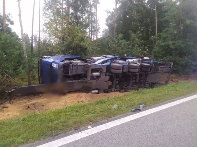 Zdjęcie z wypadku w Wiośnie.