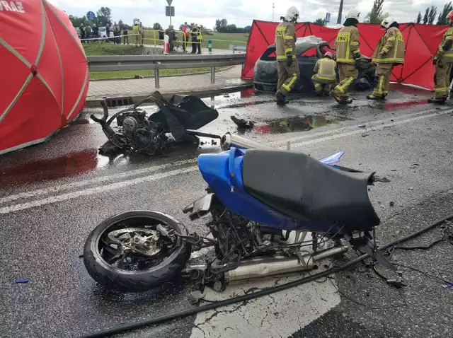 Śmiertelny wypadek w województwie łódzkim.