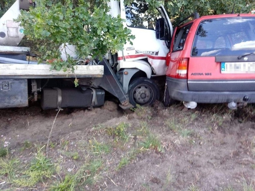 Do wypadku doszło na trasie z Wrociszowa do Kożuchowa....