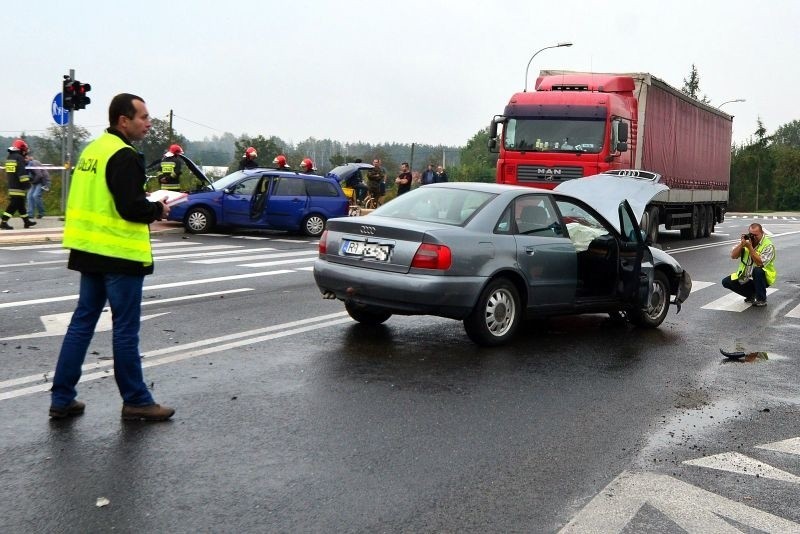 Wypadek w Tarnobrzegu