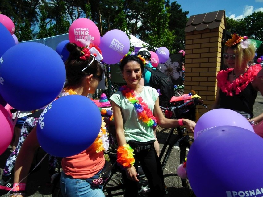 Posnania Bike Parade w stylu flower power