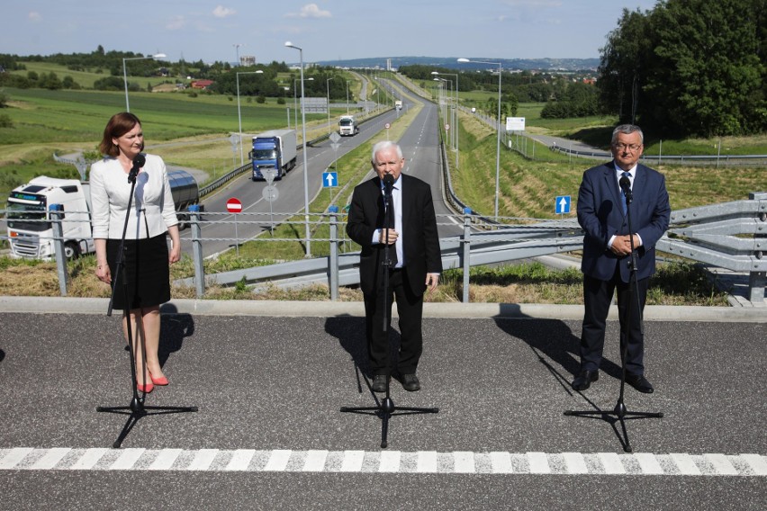 W Rzeszowie powstanie duży ring drogowy od południa. Prezes Jarosław Kaczyński wsparł dziś Ewę Lenart, kandydatkę na prezydenta