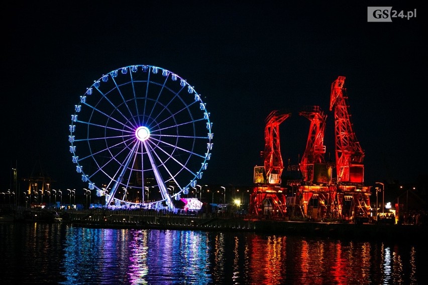 Iluminacje Szczecin: niesamowity spacer po Szczecinie z muzyką i światłem [ZDJĘCIA]