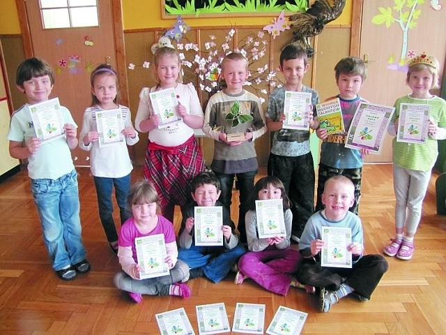 Przedszkolaki biorą udział w licznych konkursach artystycznych