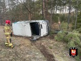 Groźny wypadek w Mostowie koło Koszalina. Matka i 4 dzieci w szpitalu [ZDJĘCIA]
