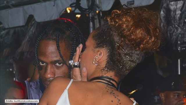 Rihanna i Travis Scott na imprezie Rock Nation Block Party. Czy Barbadoska i raper są parą?