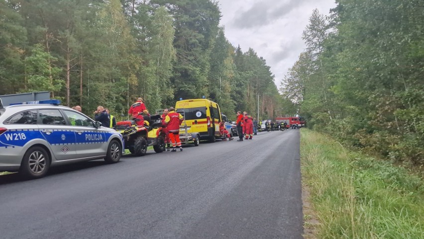 78-latek, który zaginał w lasach koło Szczeglina...