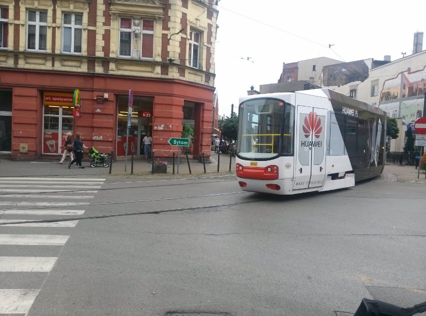 Awaria sieci tramwajowej w Świętochłowicach