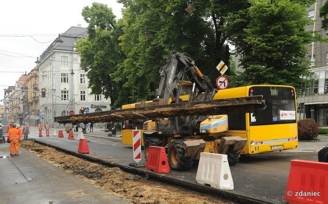 Gliwice likwidują torowisko tramwajowe