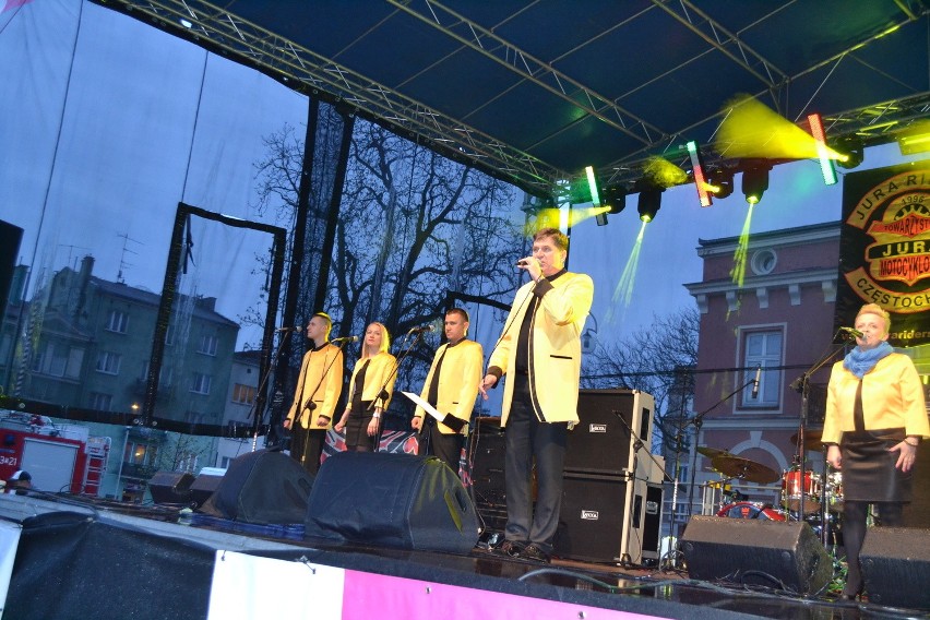 Akcję Motoserce w Częstochowie storpedowała nieco pogoda....