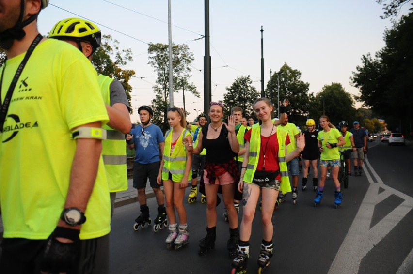 Kraków, Rolki i My. Wakacyjny przejazd rolkowy ulicami miasta [ZDJĘCIA]