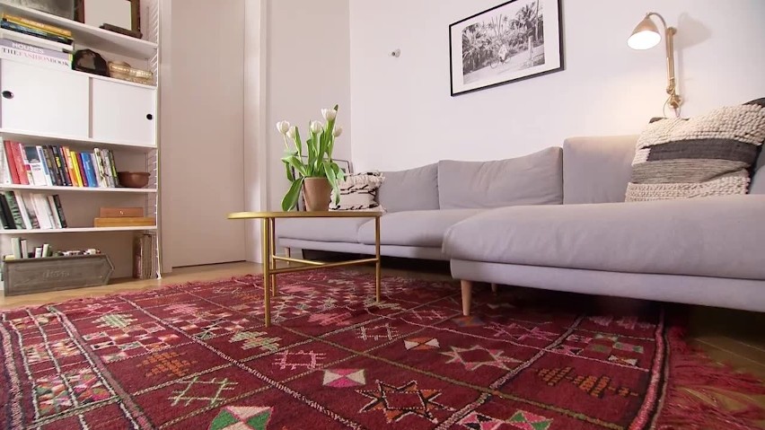 Piękny stary dywan z Maroka...