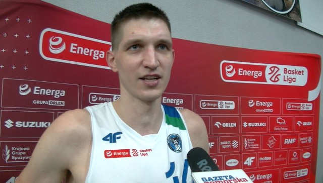Dawid Słupiński, koszykarz Anwilu Włocławek.