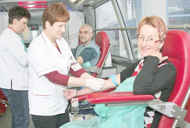 Kamila Miastkowska z Wąbrzeźna i Jerzy Korbel z Wałycza od wielu lat dzielą się krwią z potrzebującymi