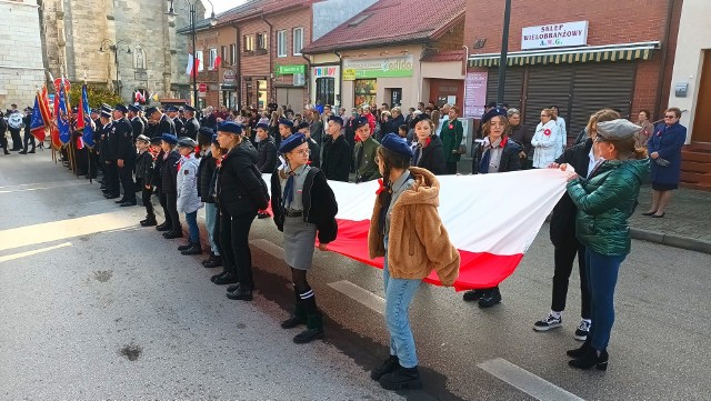 Narodowe Święto Niepodległości w Wiślicy, 11 listopada 2022.