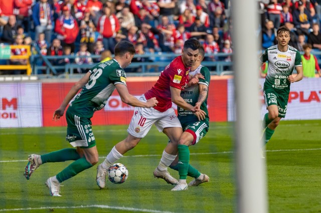 Chojniczanka Chojnice przegrała w Krakowie z Wisłą 0:3