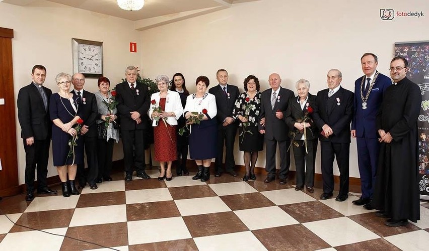 Małżeńscy jubilaci z gminy Olesno