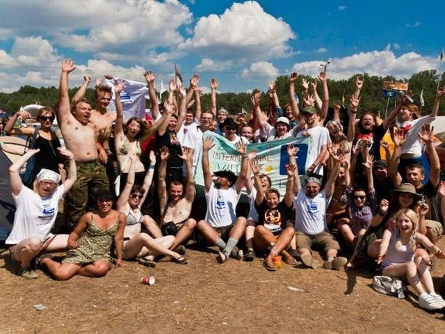 Ekipa wioski facebook na zeszłorocznym Przystanku Woodstock. Do zobaczenia w Kostrzynie!