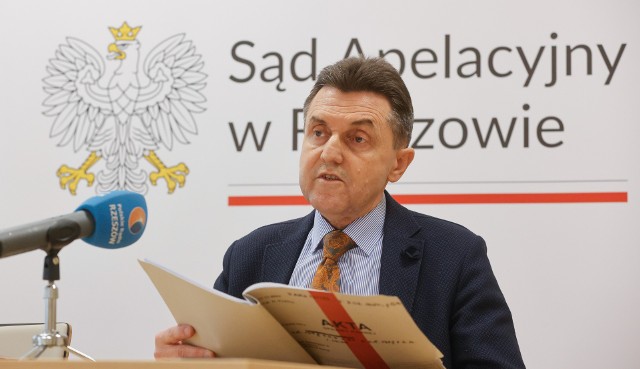 Zygmunt Dudziński, rzecznik prasowy Sądu Apelacyjnego w Rzeszowie.
