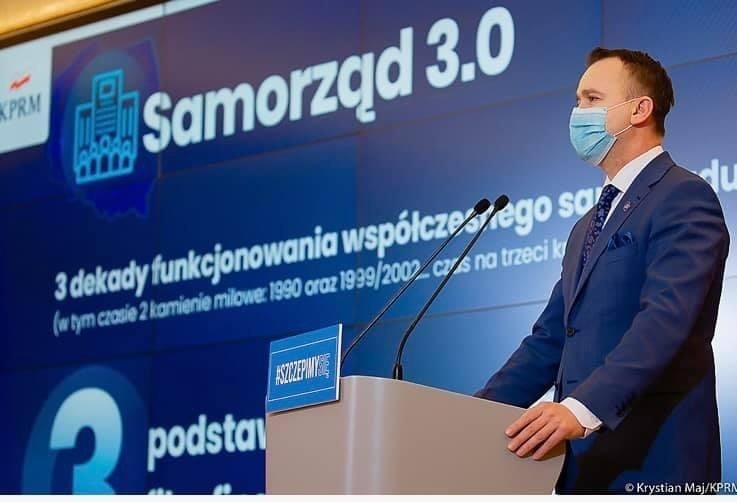 Świętokrzyski poseł oraz minister w Kancelarii Prezesa Rady Ministrów Michał Cieślak ogłosił rozpoczęcie projektu Samorząd 3.0