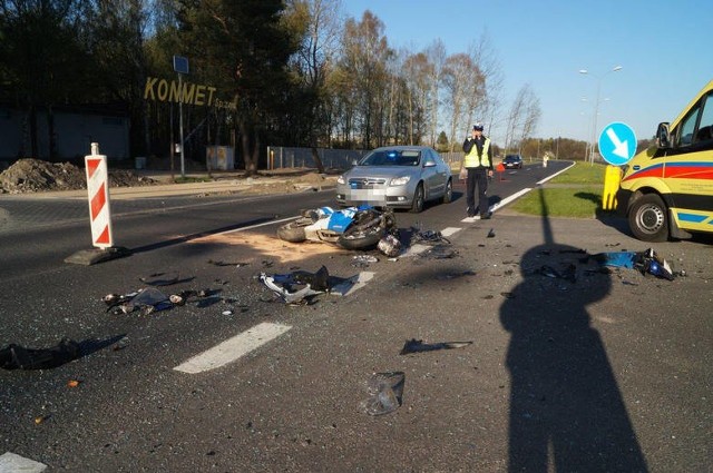 Do wypadku doszło 2 maja na ul. Gdańskiej.