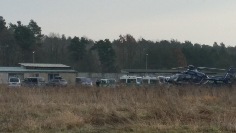 Niemiecka akcja policyjna przy granicy z Polską 