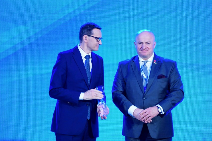Premier Mateusz Morawiecki z nagrodą „Międzynarodowy Sukces w obszarze regionów Trójmorza”