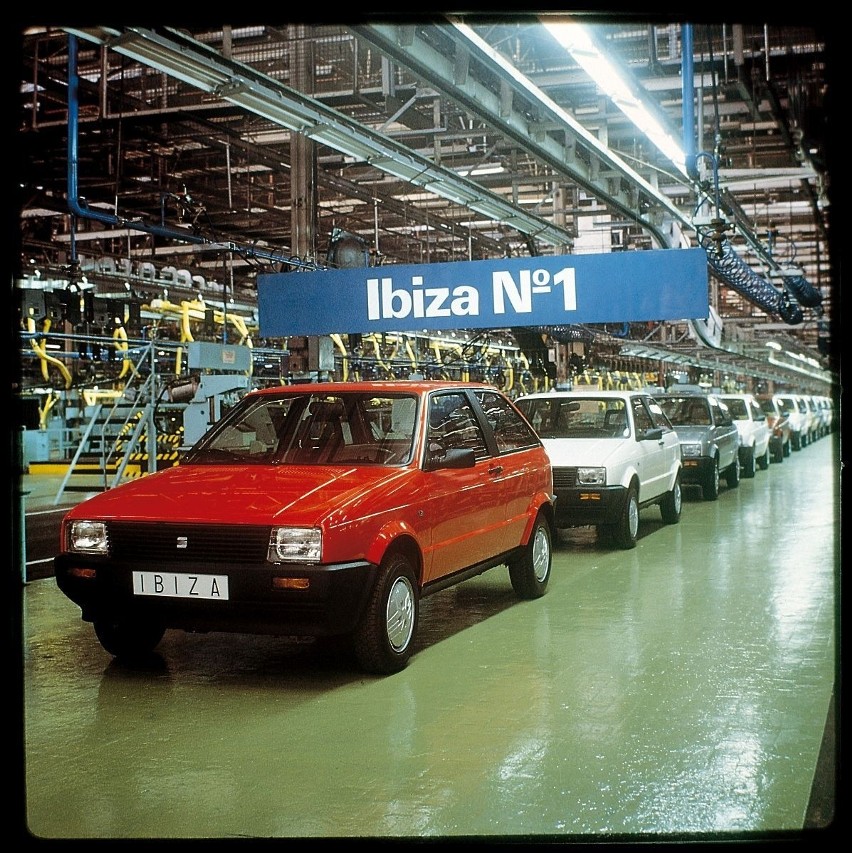Seat Ibiza - 30 lat
Fot: Seat