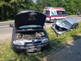 Kolejny wypadek na ulicy Bielskiej w Bulowicach - lądował helikopter medyczny