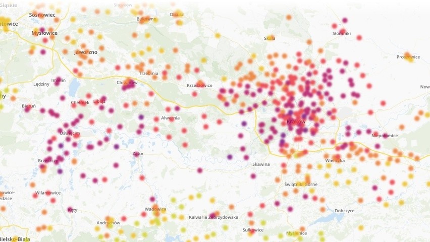 Kraków. Smog atakuje. Normy przekroczone o 600 proc.
