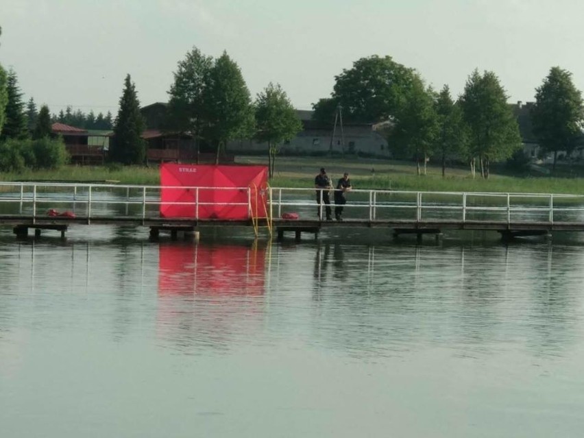 Tragedia wydarzyła się w jeziorze w Wąsoszu niedaleko...