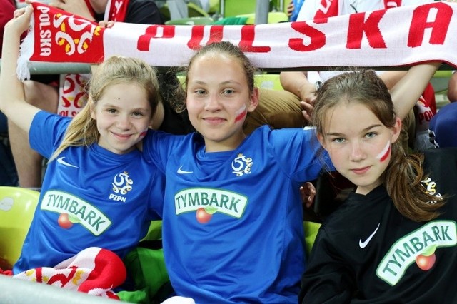Pomimo, że Polacy przegrali z Holandią, młodym adeptom futbolu nastroje dopisywały