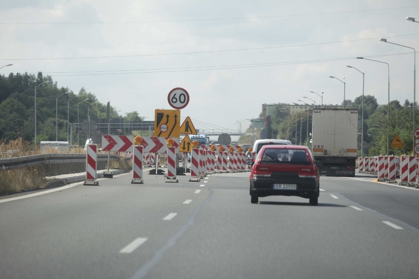 Rozpoczął się remont autostrady A4 między Chorzowem a Katowicami. Potrwa przez cały weekend