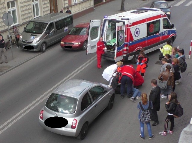 Do zdarzenia doszło na ul. Brzeskiej.