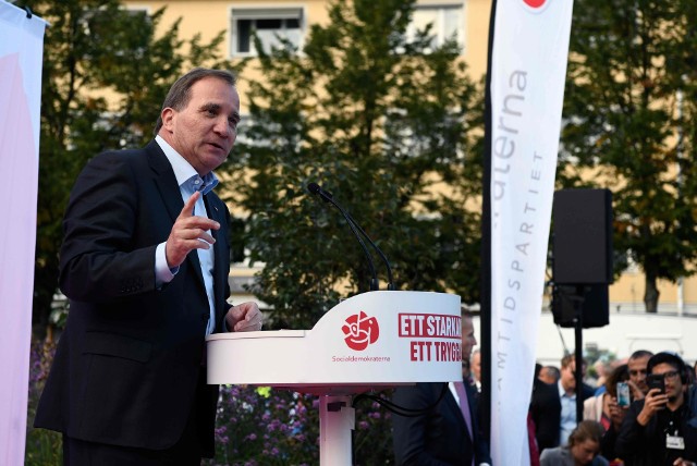 Premier Szwecji Stefan Lofven