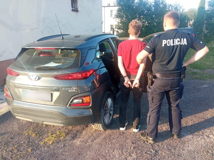 Przyznał się, że w pijanym widzie zniszczył herb Wodzisławia! To 21-latek z gminy Sędziszów. Zobaczcie zdjęcia