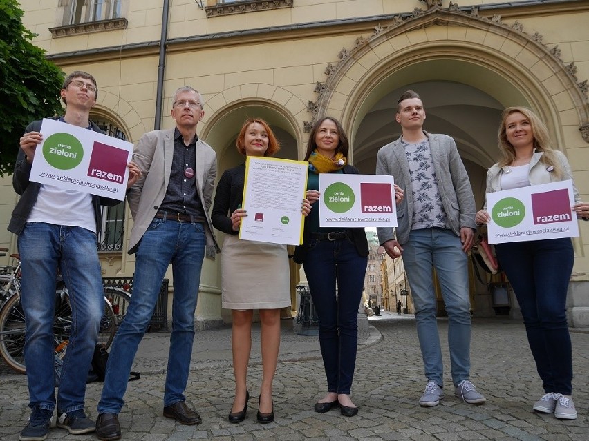 Partia Razem i Zieloni wspólnie wystartują w wyborach we Wrocławiu