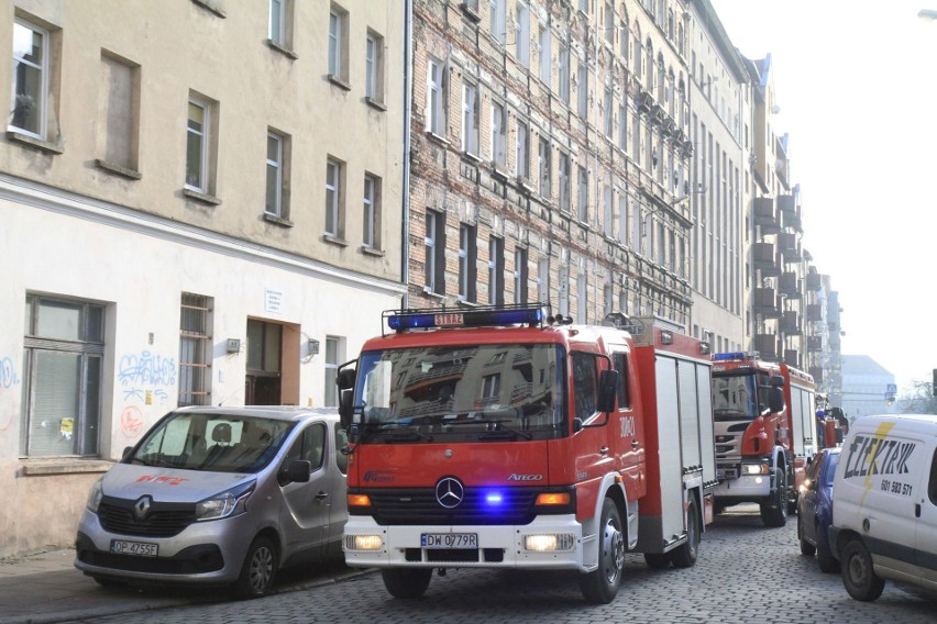 Pożar na Kaszubskiej we Wrocławiu