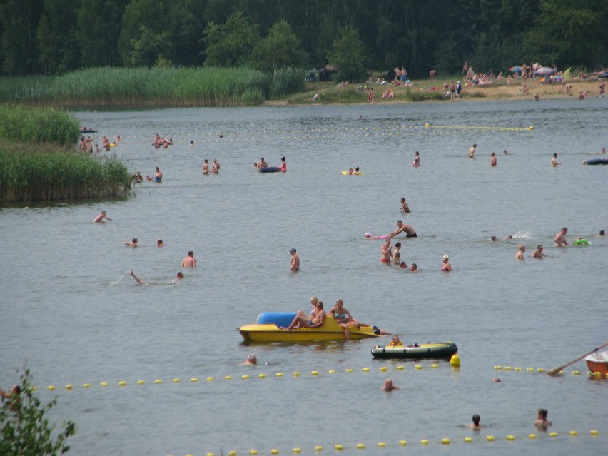 Niedziela nad Zalewem Nakło - Chechło jak na razie spokojna