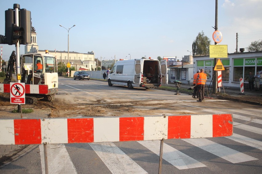 Utrudnienia na Dębcu. Budują tunel na Czechosłowackiej