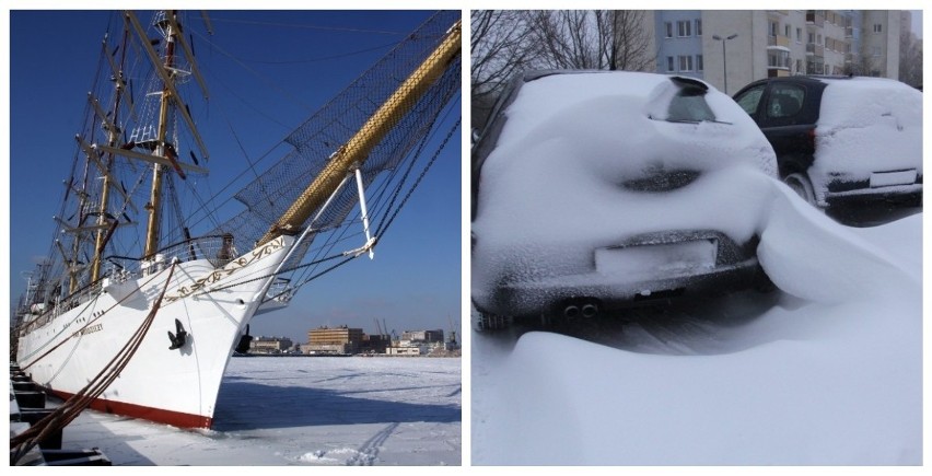 Jak wyglądała zima w ostatnich latach Gdyni? Zerknijcie! Śniegu nie brakowało! Zaspy, siarczysty mróz, Ślisko! 