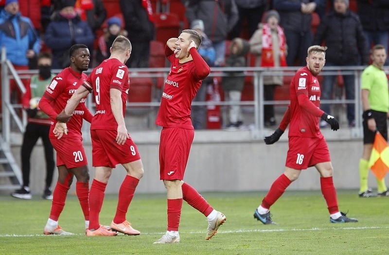 Widzew Łódź. Co Kaczmarek powiedział po meczu Wolsztyńskiemu?