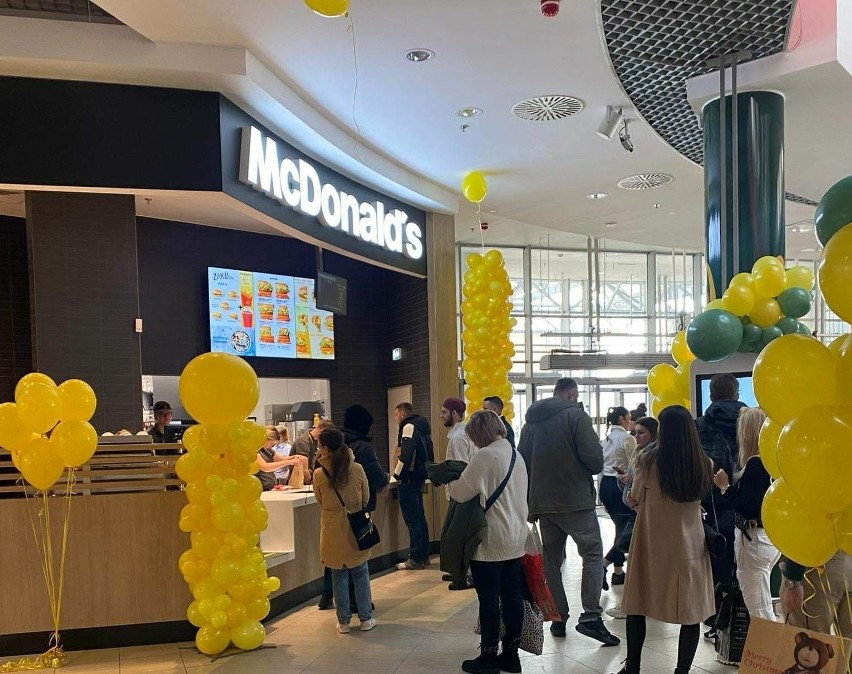 W Atrium Biała otwarto nową restaurację McDonald's