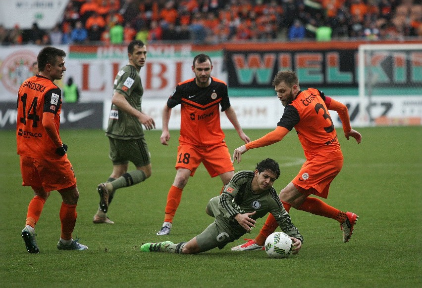 Zagłębie nie zatrzymało pędzącej Legii. Zagłębie Lubin - Legia Warszawa 1:2