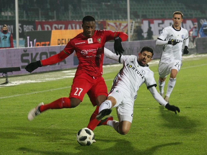 20.12.2018 zaglebie sosnowiec - legia warszawa fot. karina...