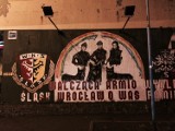 Tęcza na muralu o żołnierzach wyklętych (ZOBACZ)