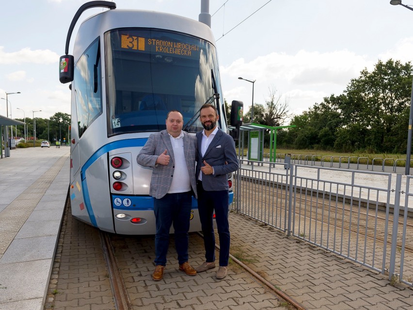 Na lusterkach tramwajów będzie herb Śląska Wrocław